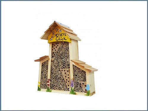 Bienenhotel für kleine Wildbienen