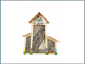 Bienenhotel für kleine Wildbienen