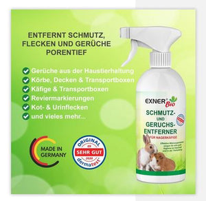 Exner Bio Schmutz- & Geruchsentferner für Nagetiere