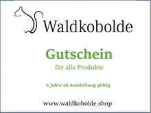 Laden Sie das Bild in den Galerie-Viewer, Geschenkgutschein Waldkobolde.shop