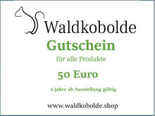 Laden Sie das Bild in den Galerie-Viewer, Geschenkgutschein Waldkobolde.shop