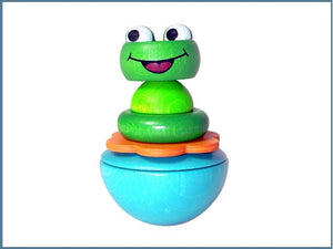 Stehaufmännchen Frosch