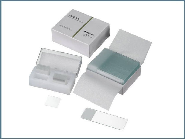 Set Objektträger / Deckgläser mit Boro 3.3 Deckgläsern