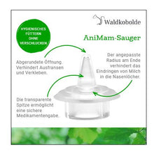 Laden Sie das Bild in den Galerie-Viewer, Saugnippel AniMam - Midi mit Spritze