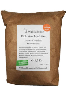 Nahrhaftes Eichhörnchenfutter / "Eichhörnchen Natur Komplett"