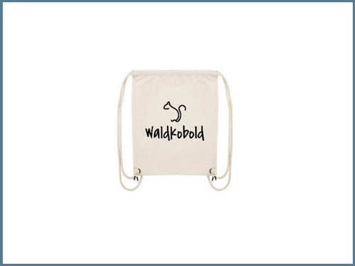 Sportbeutel weiß - Waldkobold